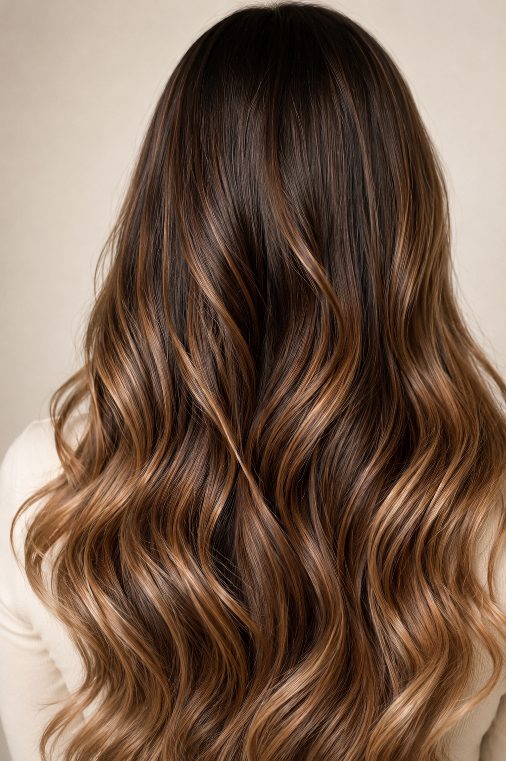 Invisible clip in  (Golden Brown)